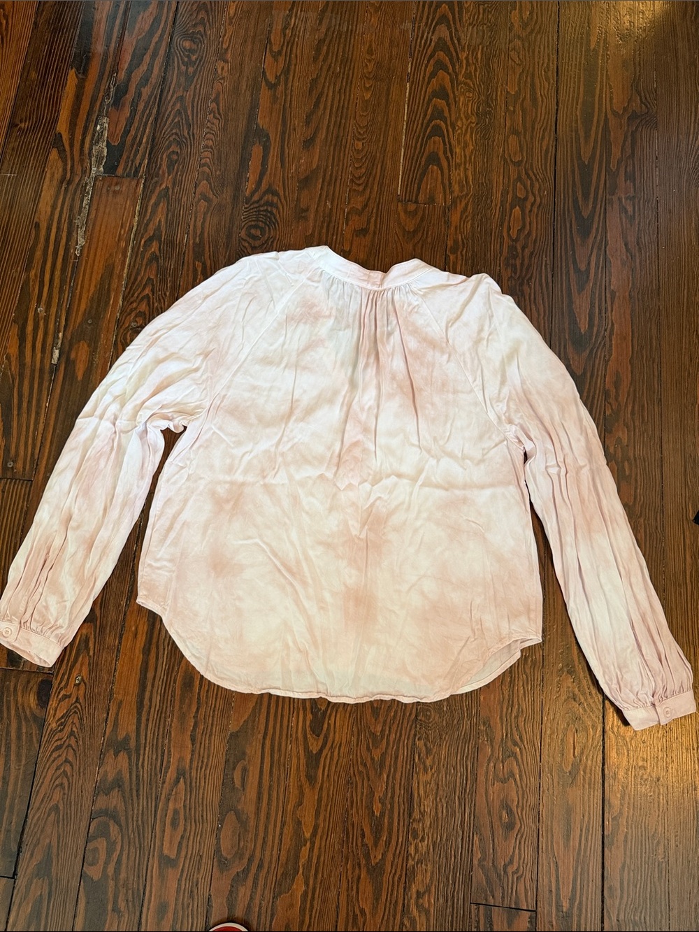 cloth & stone Pale Blush Button-Up Blouse - Picture 3 of 3